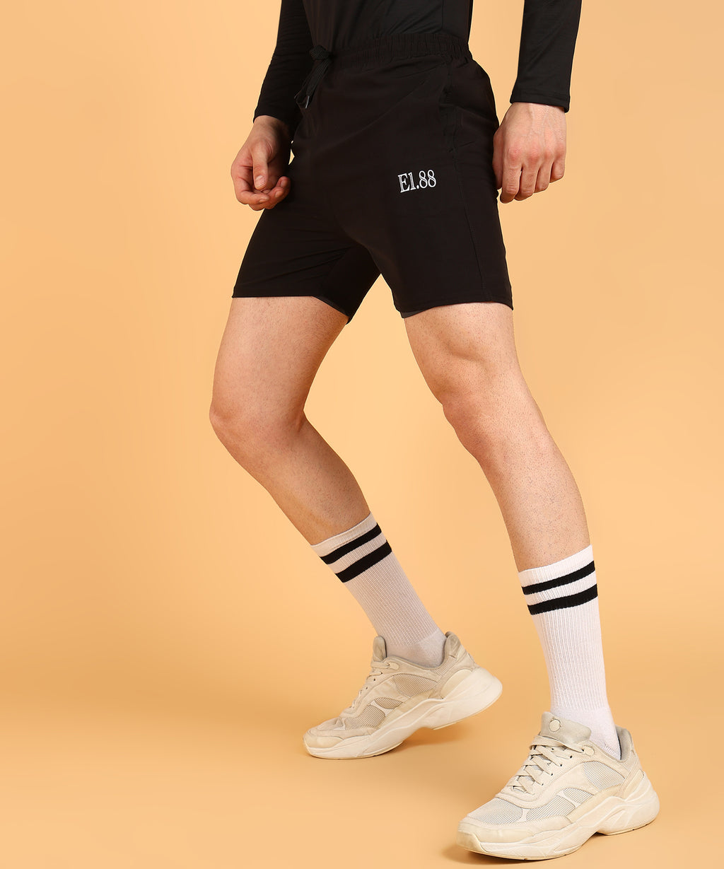 Men Cycling  Double Layer Shorts