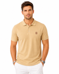 E1.88 Beige Core Polo T-Shirt