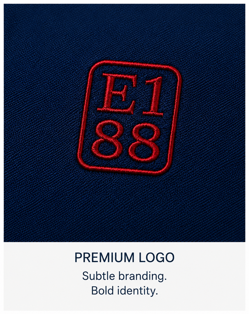 E1.88 Core Polo T-Shirt