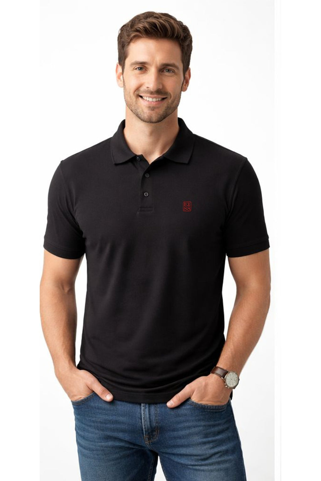 E1.88 Core Polo T-Shirt Pack of 3