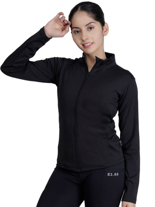 E1.88 Women's Lightweight Zipper Jacket – Stylish, Breathable & Comfortable Outerwear
